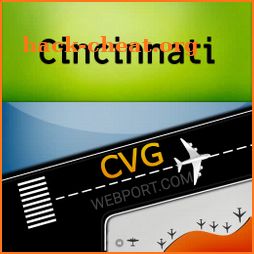 Cincinnati Intl. Airport (CVG) Info + Tracker icon