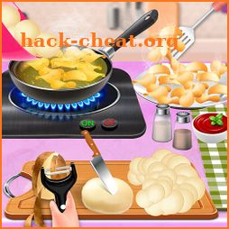 Circle French Fries Recipe- Delicious Cooking Game icon