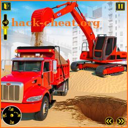 City Construction Game: Snow Excavator Simulator icon