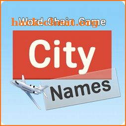 City Names: Word Chain Game icon