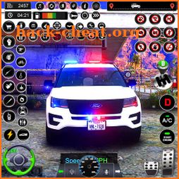 City Police Car Driving Games icon