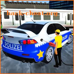 City Police Car Lancer Evo Driving Simulator icon