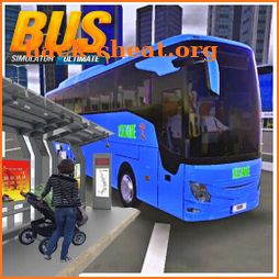 City Station : Bus Transport Driving Simulator icon