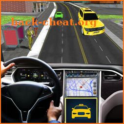 City Taxi Traffic Sim 2020-Taxi Games New Games icon
