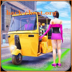 City Tuk Tuk Auto Rickshaw icon