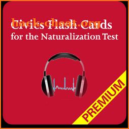 Civics Flash Cards Premium for US Citizenship Test icon
