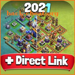 Clash Maps 2021 | with Copy Link icon