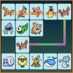 Classic Tile Connect Animals. icon