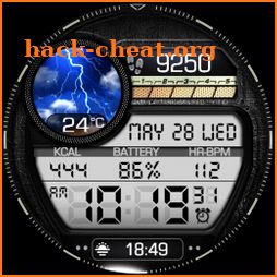 Classis Retro Weather Digital icon
