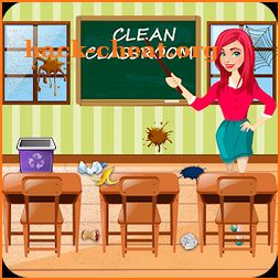 Classroom Cleaning at High School icon