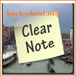 Clear Note Widget Sticky Notes icon
