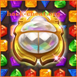 Cleopatra's Jewels - Ancient Match 3 Puzzle Games icon