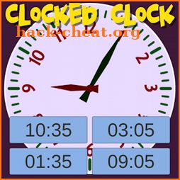 Clocked Clock - Kids learn clock icon