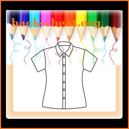 Clothes Coloring Book - Mewarnai Pakaian icon