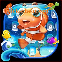 Clown Fish Keyboard icon