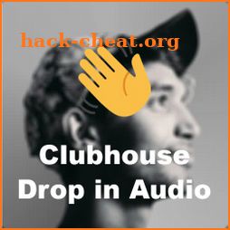 Clubhouse advice drop in audio chat 2021 icon