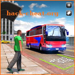 Coach Bus Simulator games 3d icon