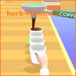 Coffee Cup Stack 3D icon