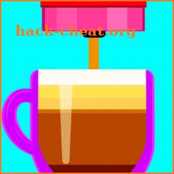 coffee machine maker game icon