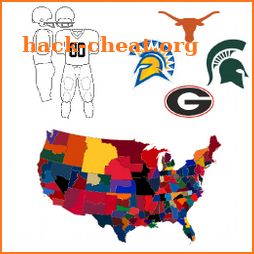 College Football State Quiz icon