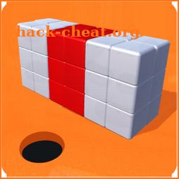 Color Block Black Hole Run 3D: Cube Games For Free icon