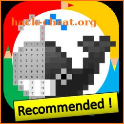 Color by Number - beginner or kids - Pixel Art icon