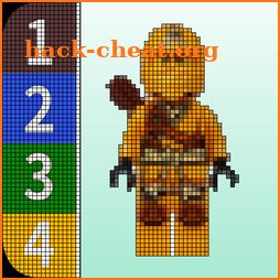 Color By Number Lego Ninjago Pixel Art Hack Cheats And