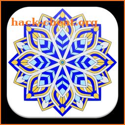 Color By Number Mandala Pixel Art icon