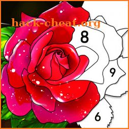 Color by Number: Oil Painting Coloring Book icon