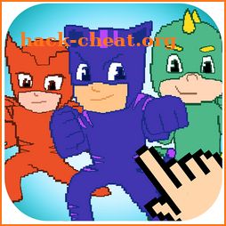 Color By Number Pixel Moonlight Hero Masks icon