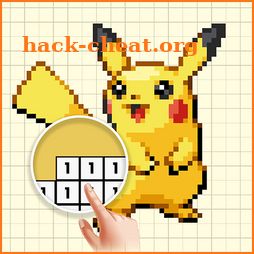 Color by Number - Pokemon Pixel Art Free 2019 icon