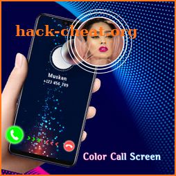 Color Call Screen - Personalise Call Theme icon