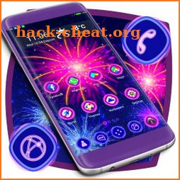 Color Fireworks Launcher Theme icon
