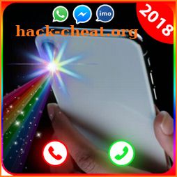 Color flash on call & SMS:  LED Flash icon