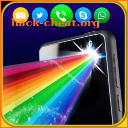 Color flashlight: flash on call & sms alerts icon