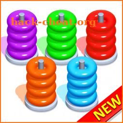 Color Hoop Stack - Sort it Puzzle - Sorting Color icon