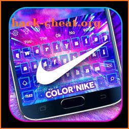 Color Nike Keyboard icon
