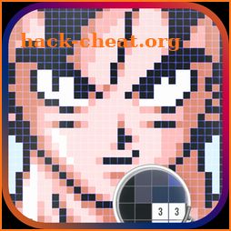 Color Pixel by Number - ► Super Saiyan ◄ icon