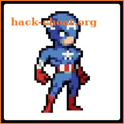 Color Pixel - Super Heroes icon