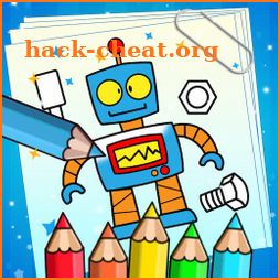 Color Robots - Robot Coloring for Kids icon