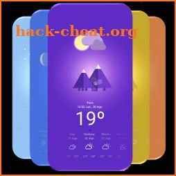 Color Weather Temperature - Live Wallpaper icon
