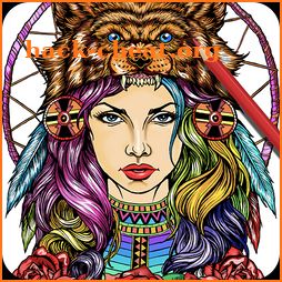 ColorArt: Masterpiece Coloring Page for Grown-Ups icon