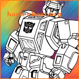 🤖Colorbook for Autobots Robot icon