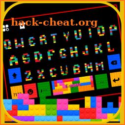 Colorful Bricks Keyboard Background icon