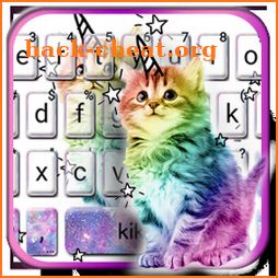 Colorful Cat Keyboard Theme icon