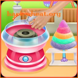 Colorful Cotton Candy icon