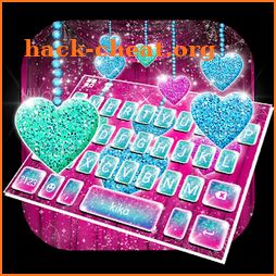 Colorful Diamond Heart Keyboard Theme icon