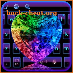 Colorful Diamond Keyboard icon