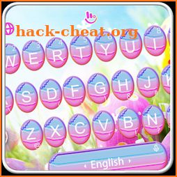 Colorful Easter Day Keyboard Theme icon