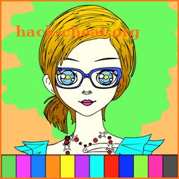 Colorful Fashion Painting Pages icon